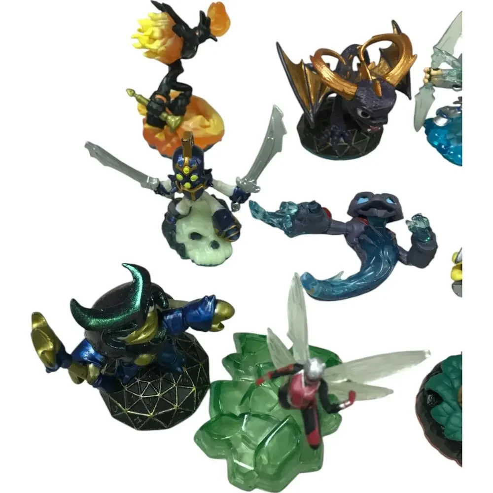 Skylanders Figure Lot Mixed Characters from Spyro's Adventure Trap Team and More